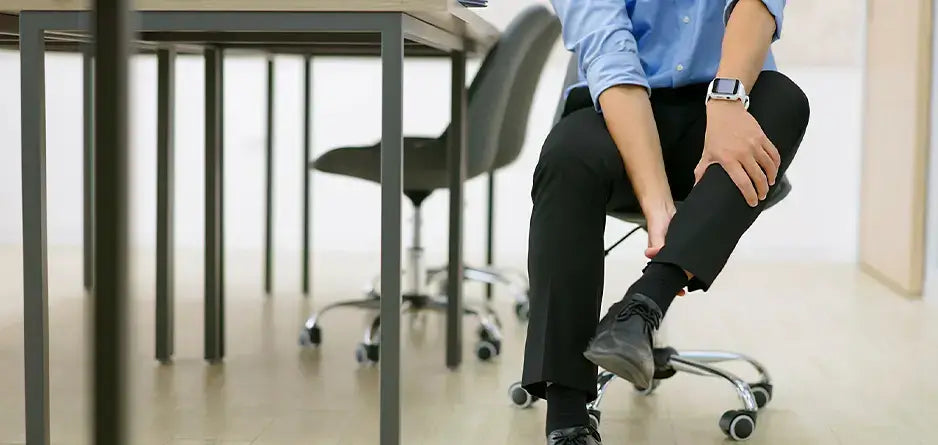 Desk Jobs & Leg Wellness: Prevent Swelling with Sorgen Daily Compression