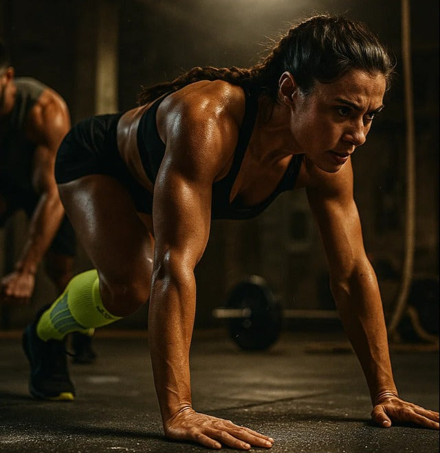 Gym Gains: Compression for Weightlifting and HIIT.