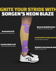 Sorgen® Performance Calf Sleeves Energetic Purple