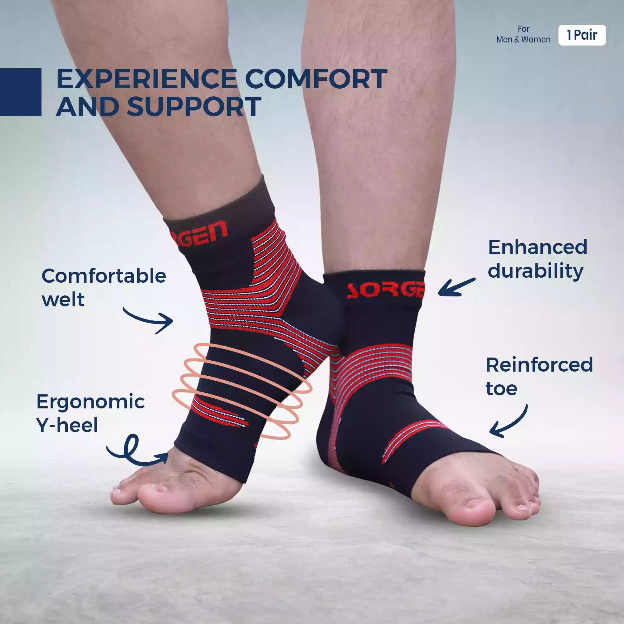 Heel support socks online