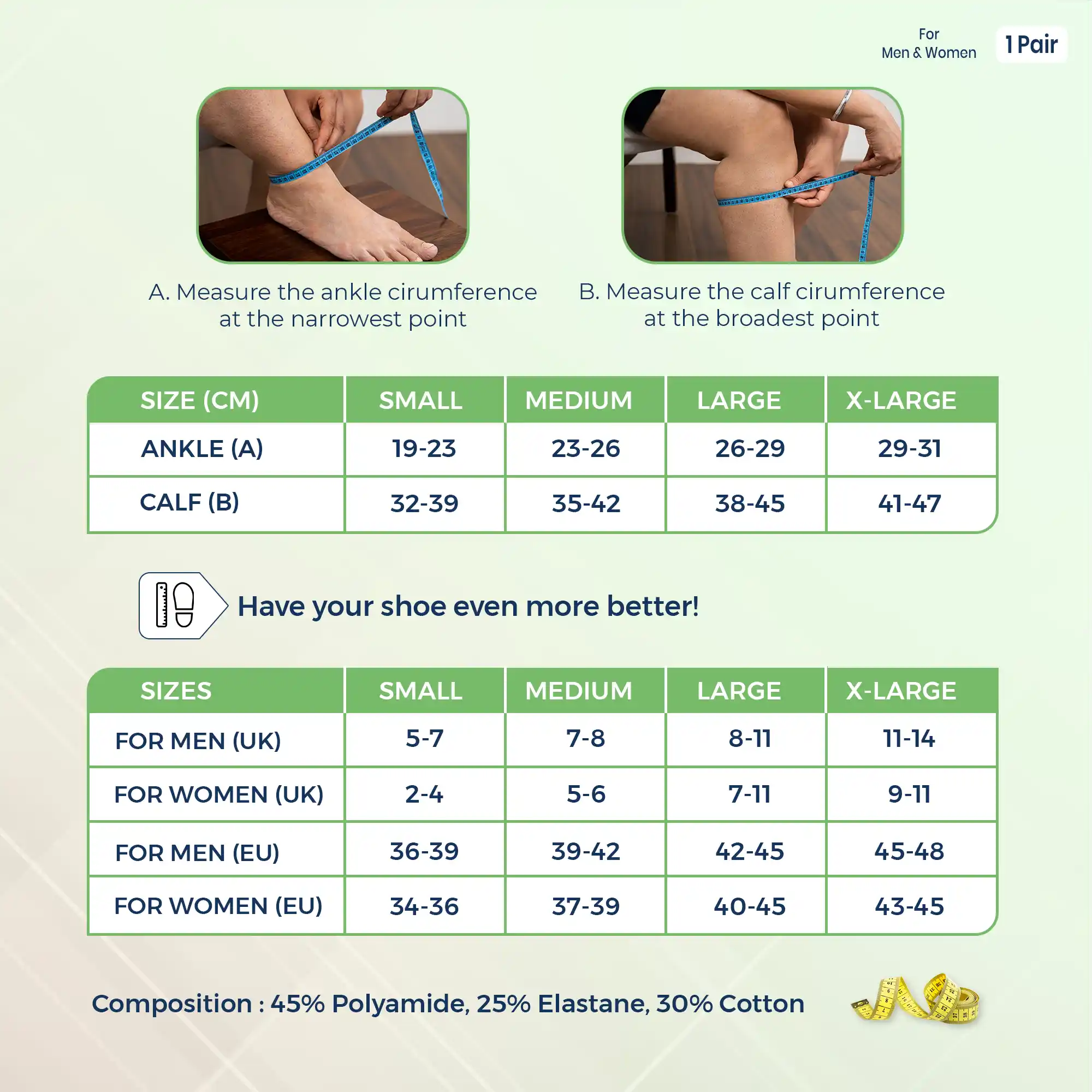 Sorgen┬о Premium Cotton Compression Socks - Sorgen.Co