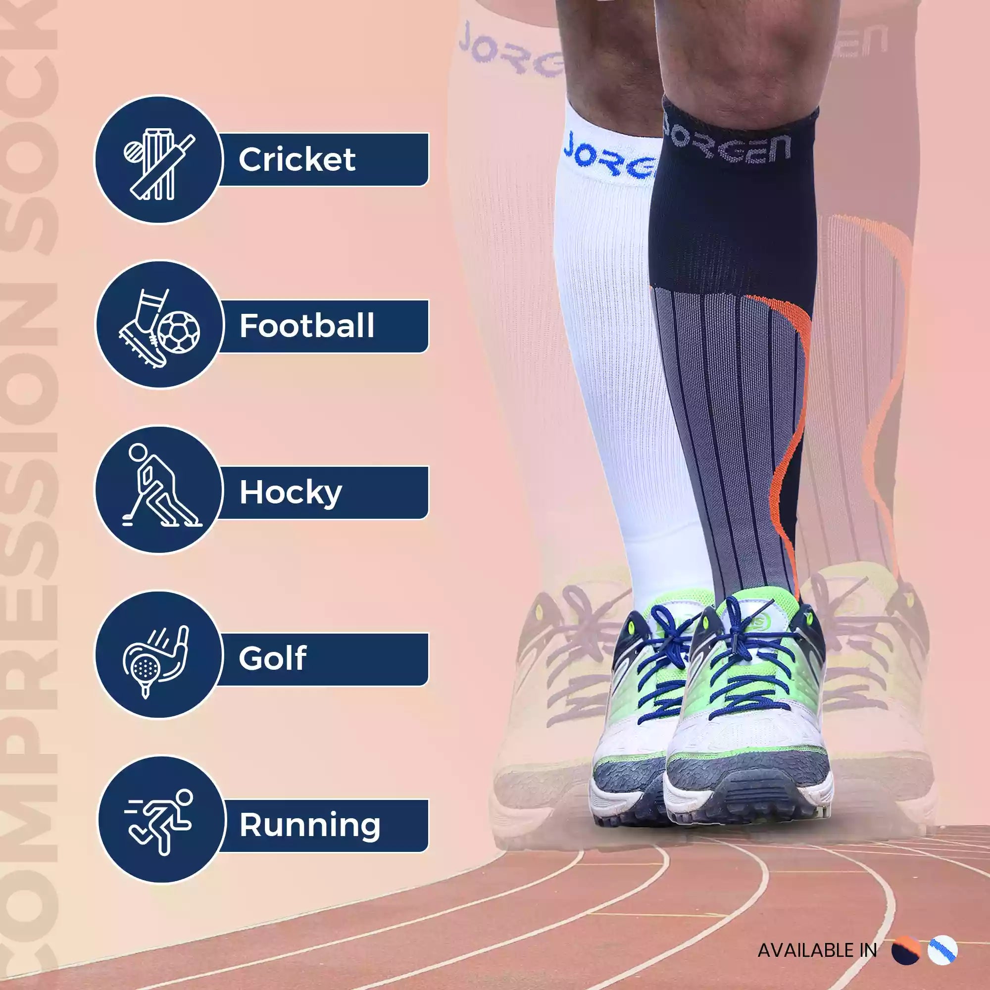 Compression Socks For Running Marathon Pressure Football Fitness