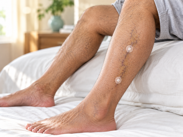 After vein treatment
