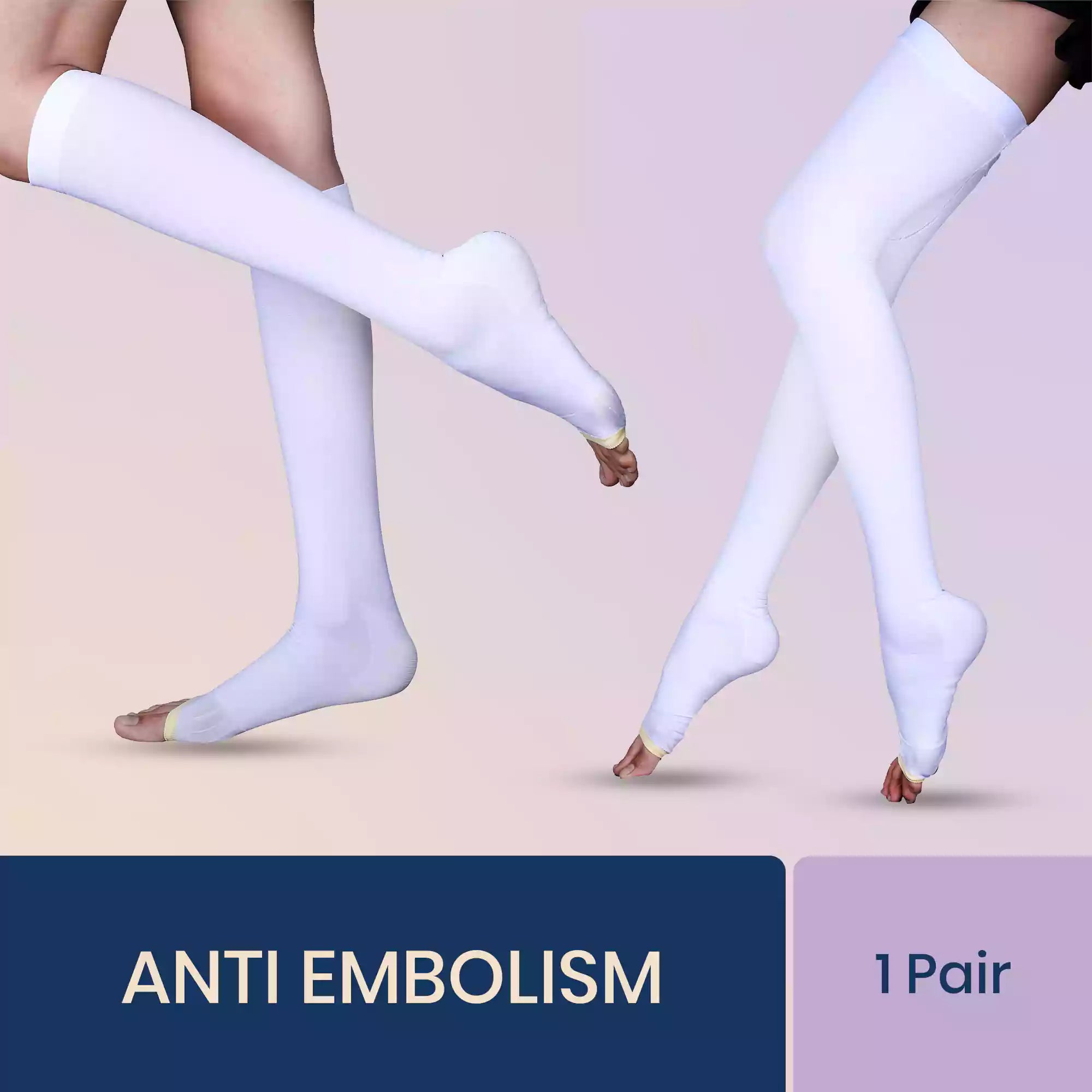 Buy Anti Embolism Stockings (D.V.T.) Class 1 Thigh High (Pair