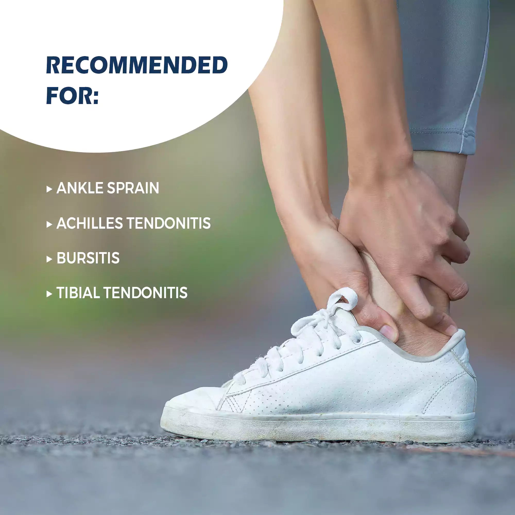 cold compression wrap - ankle