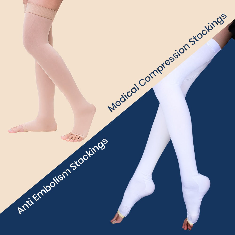 Medical Compression Socks VS. Anti-Embolism Stockings – Sorgen.Co