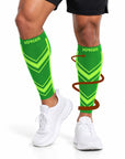Sorgen® Performance Calf Sleeves Flip Neon Green