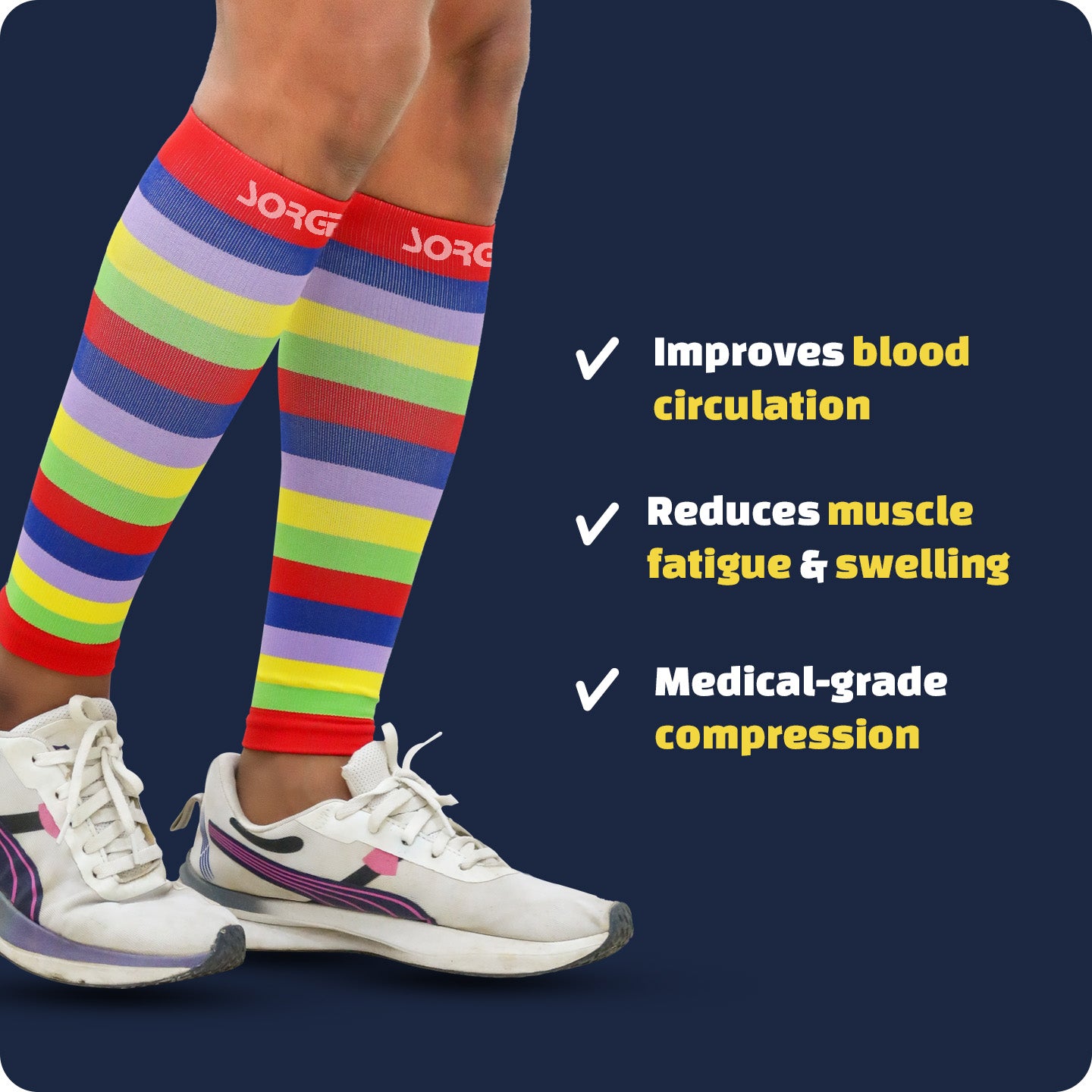 Sorgen® Performance Calf Sleeves Prism Power