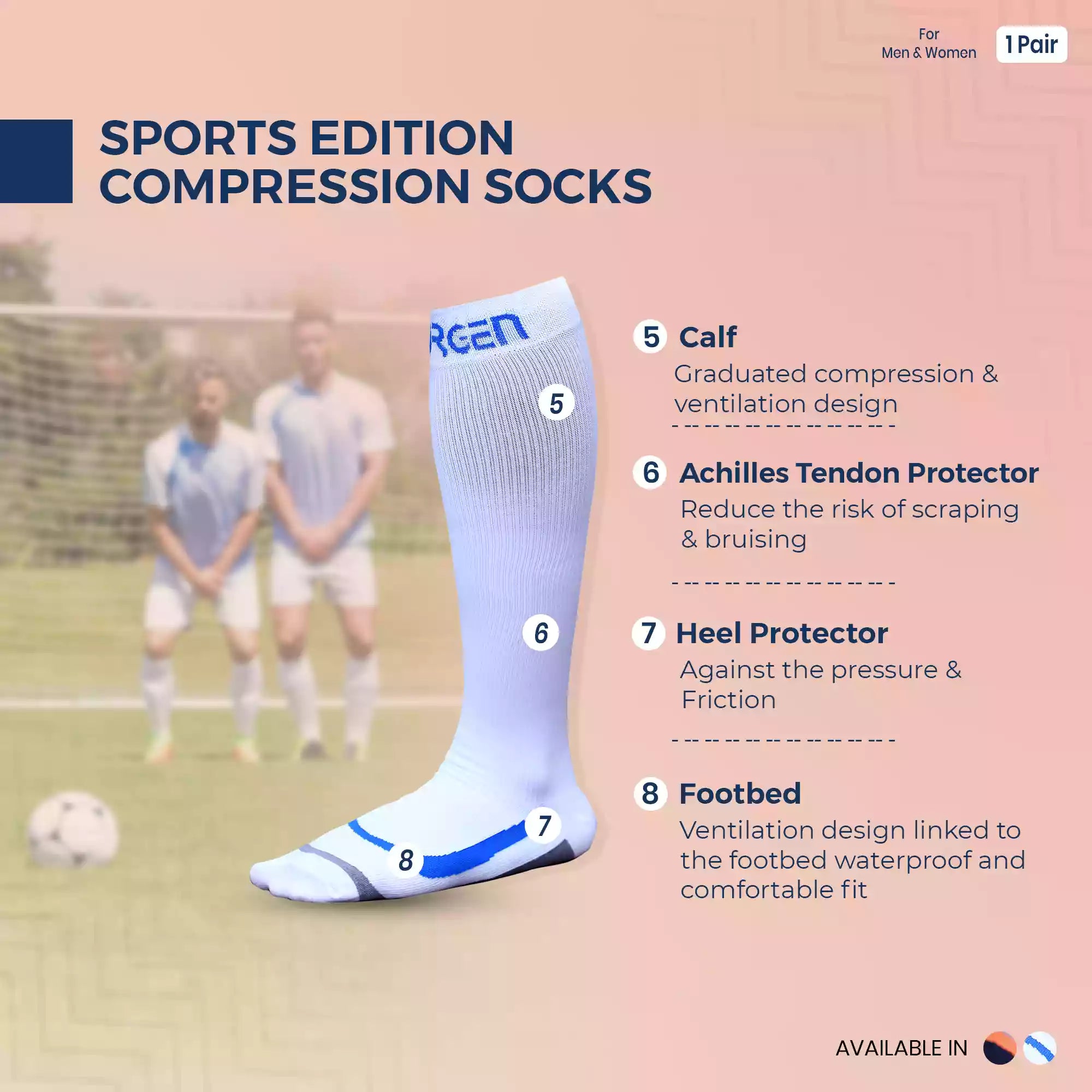 Men's Compression Socks — Carolee's