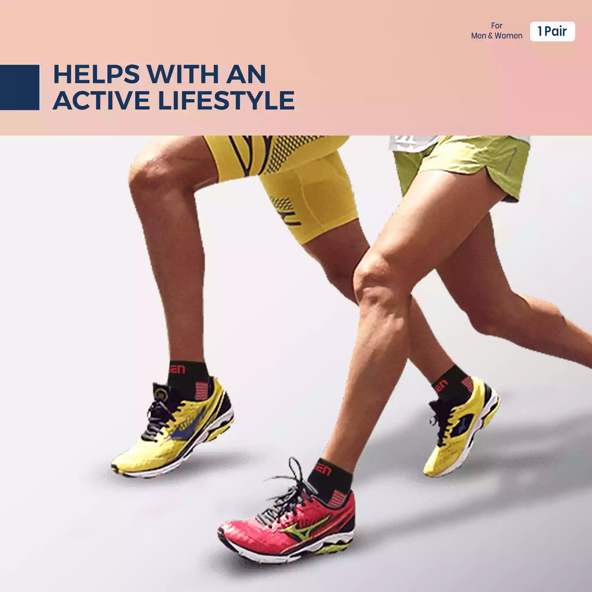 Ankle compression sleeve for 2025 running