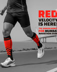 Sorgen® Compression Sports Socks Red Velocity