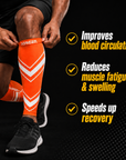 Sorgen® Performance Calf Sleeves Orange Blaze