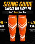 Sorgen® Performance Calf Sleeves Orange Blaze