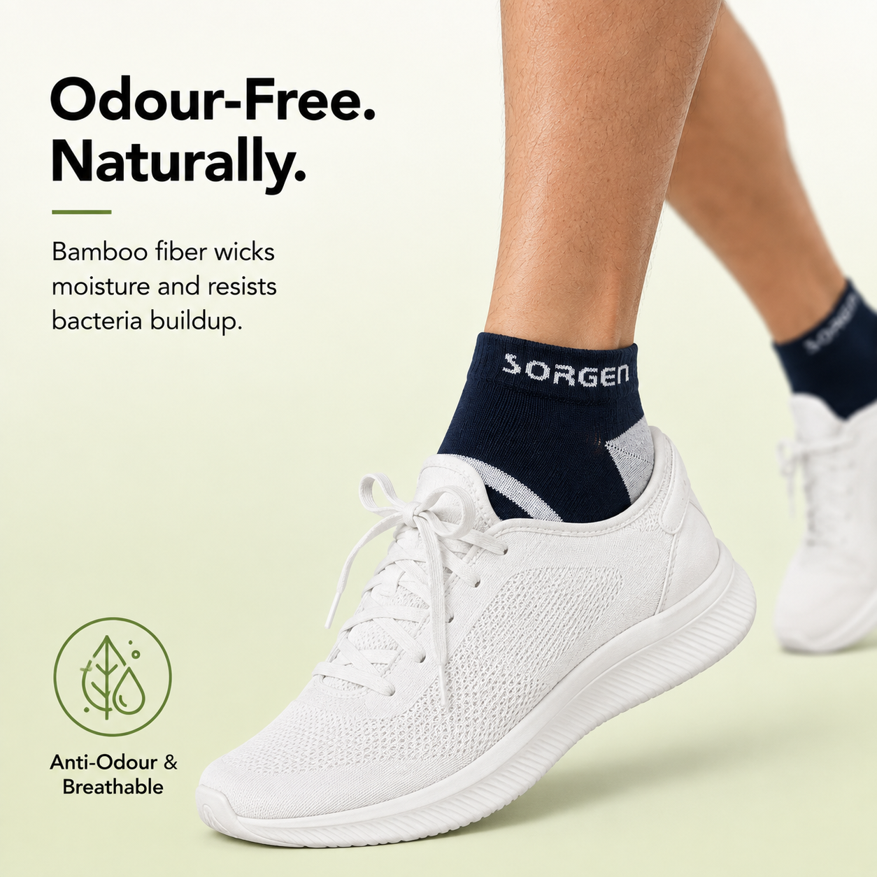 Sorgen Bamboo Comfort Ankle Socks | Non-Compression