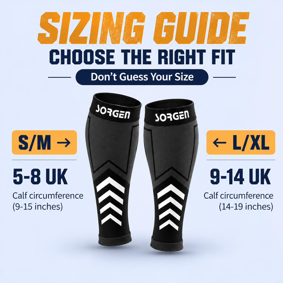 Sorgen® Copper Infused Graphite Black Calf Sleeves  | Travel | Maternity | For Everyday Wear (Copy)