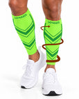 Sorgen® Performance Calf Sleeves Neon Green