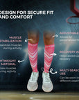 Sorgen® Performance Calf Sleeves Pink