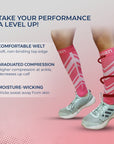 Sorgen® Performance Calf Sleeves Pink