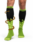 Sorgen® Compression Sports Socks Electric Green