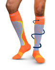 Sorgen® Compression Sports Socks Neon Orange