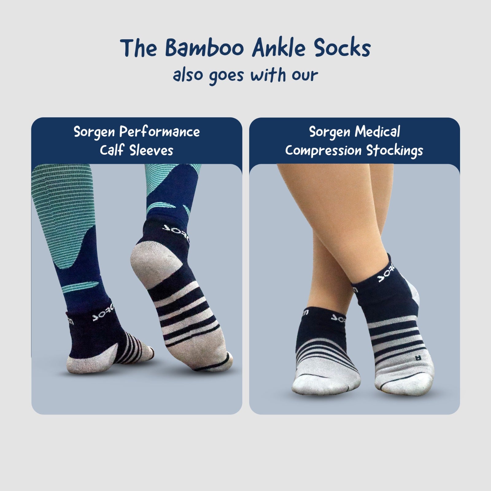 Sorgen Bamboo Comfort Ankle Socks