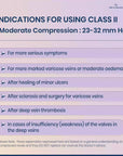 class 2 compression stockings below knee